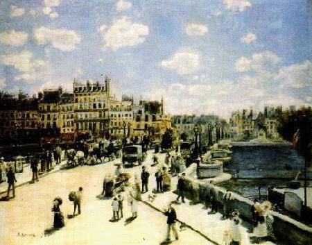Pierre Renoir Pont Neuf, Paris oil painting image